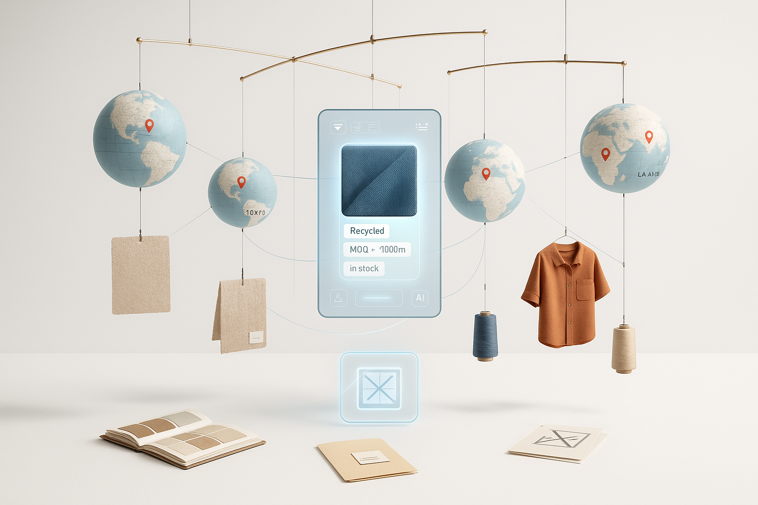 Fabric Library Example Build a Centralized Fabric Library | Delvify for Fashion Brands